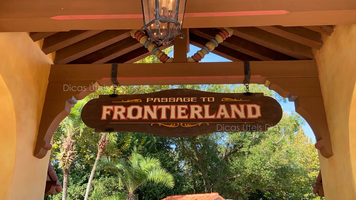 Como A Rea Frontierland Do Parque Magic Kingdom