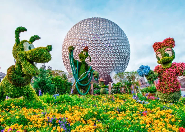 Epcot International Flower & Garden Festival Topiaria