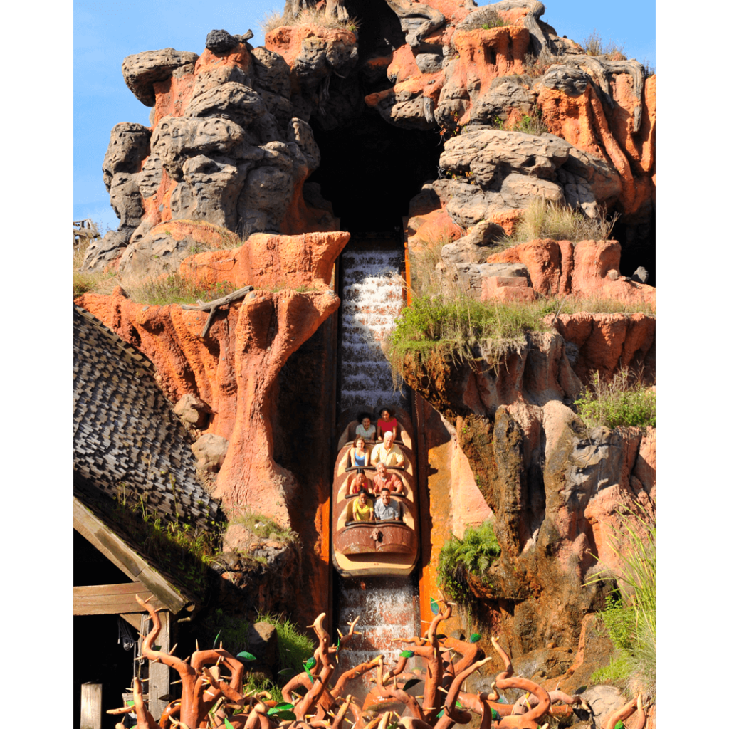 atrações imperdíveis do magic kingdom splash mountain