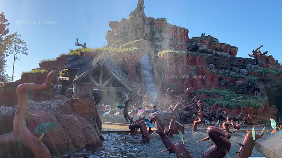 5 melhores atrações do Magic Kingdom. Atração nº5: Splash Mountain - Magic Kingdom - Foto: Dicas Úteis Disney