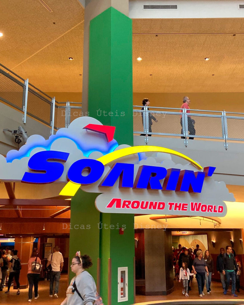 atrações entretenimentos restaurantes reabertura Disney Epcot Soarin
