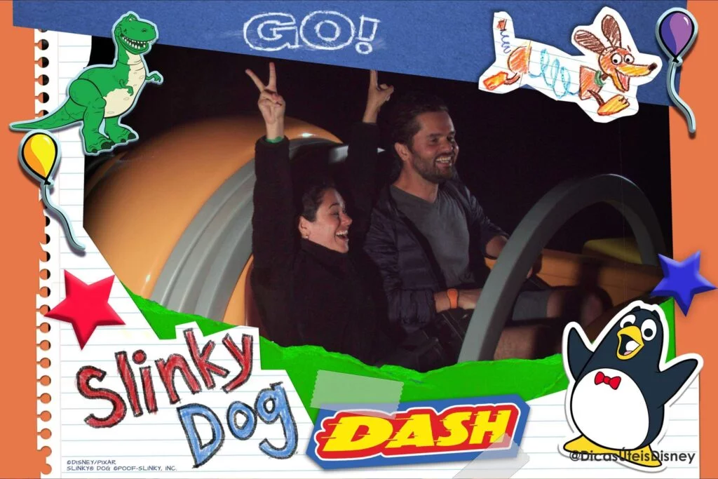 Como é a área Toy Story Land no Hollywood Studios Slinky Memory Maker