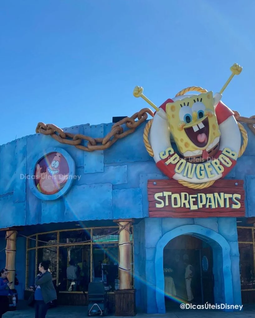 Como é a área Woody Woodpecker’s na Universal Studios loja bob esponja