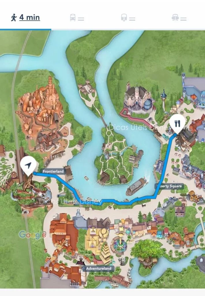Como é a área Liberty Square do parque Magic Kingdom