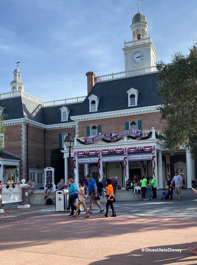 World Showcase Epcot Pavilhão Estados Unidos