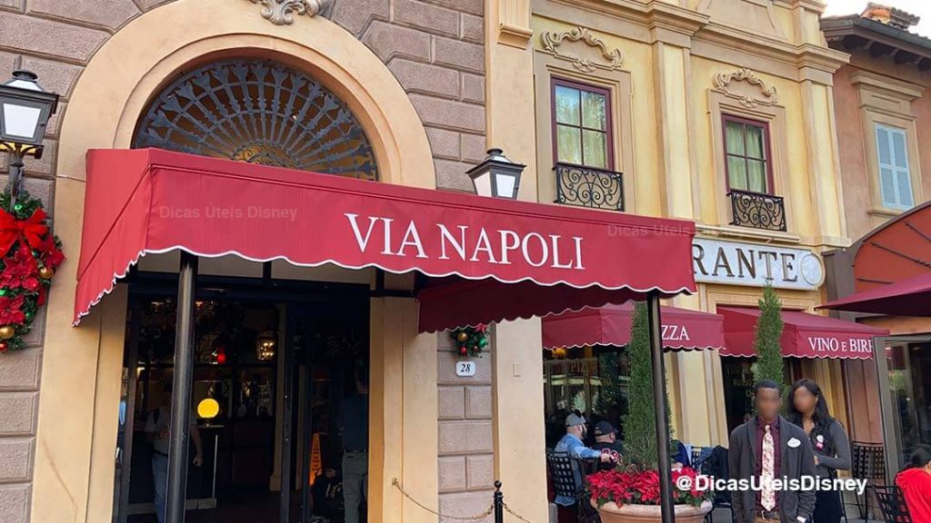 World Showcase Epcot Restaurante Vi Napoli Italia